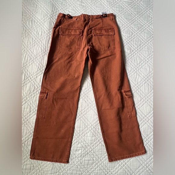 Current/Elliott The Commodore Capuccino Cargo Pants, Size 28 (NWT) - Picture 5 of 13